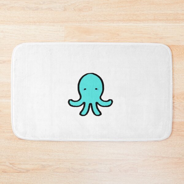 Item preview, Cute Little Cyan Octopus designed and sold by niks-s.