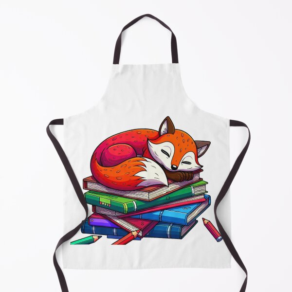 Item preview, Sleepy Fox Book Lover designed and sold by ShopThousand.