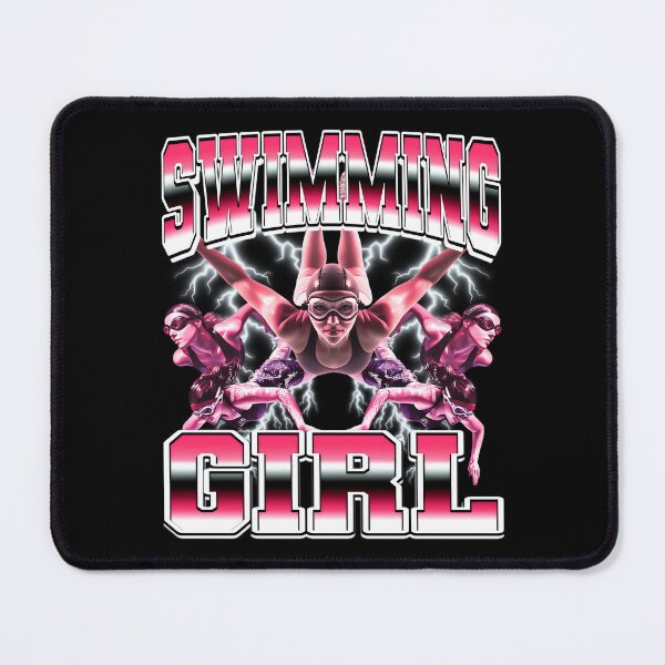 Item preview, Swimming Girl Swimmer Swim 90s Bootleg Style designed and sold by PaulTSchafer.