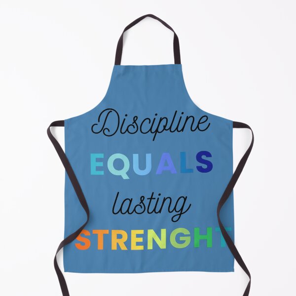 Item preview, Discipline Equals Lasting Strength Quote designed and sold by StorySeller85.