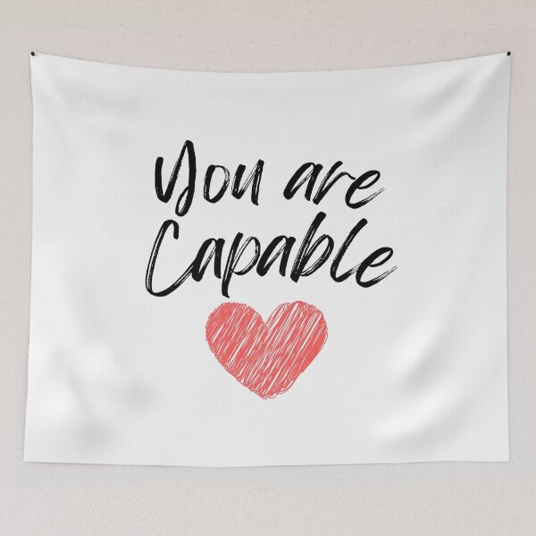 Item preview, You are Capable designed and sold by DixieGirlStudio.