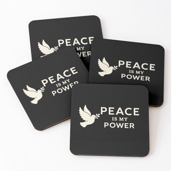 Item preview, Peace Is My Power Shirt, Inspirational Shirt, Spiritual Minimalist Tee, Empowerment Quote Shirt, Positive Mindset Shirt designed and sold by WildWonderfulWear.