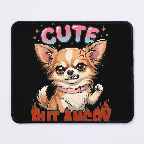 Item preview, Cute But Angry Funny Dog - Perfect Gift For Dog Lovers designed and sold by MPlab.
