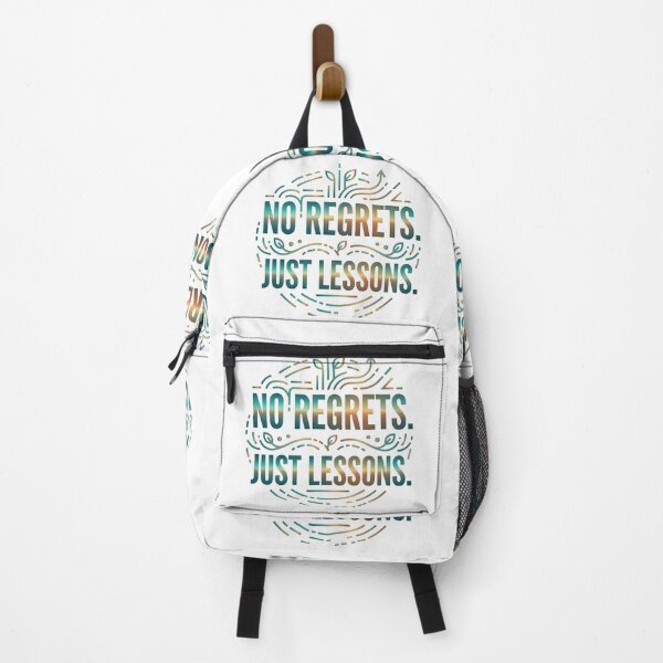 Item preview, no regrets, life advice, mindfulness, affirmations, wisdom designed and sold by TrueArtVibes.