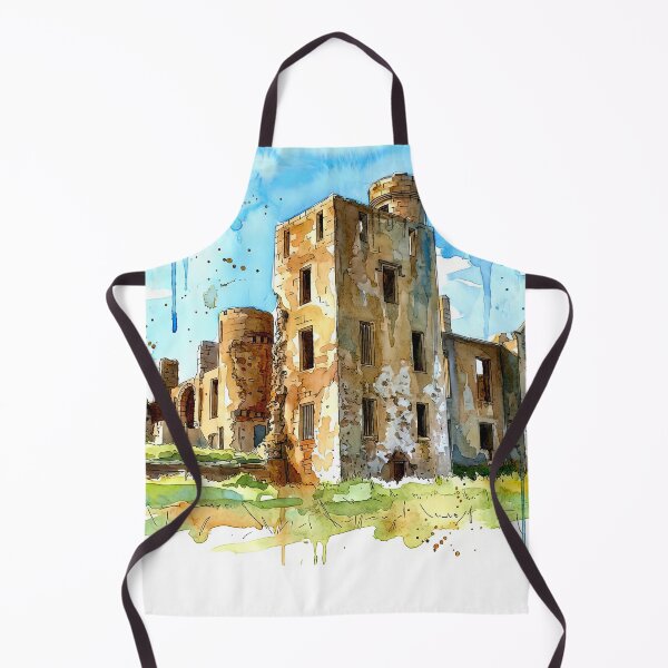 Item preview, Watercolour illustration of Slains Castle, Aberdeenshire, Scotland designed and sold by davidelder.