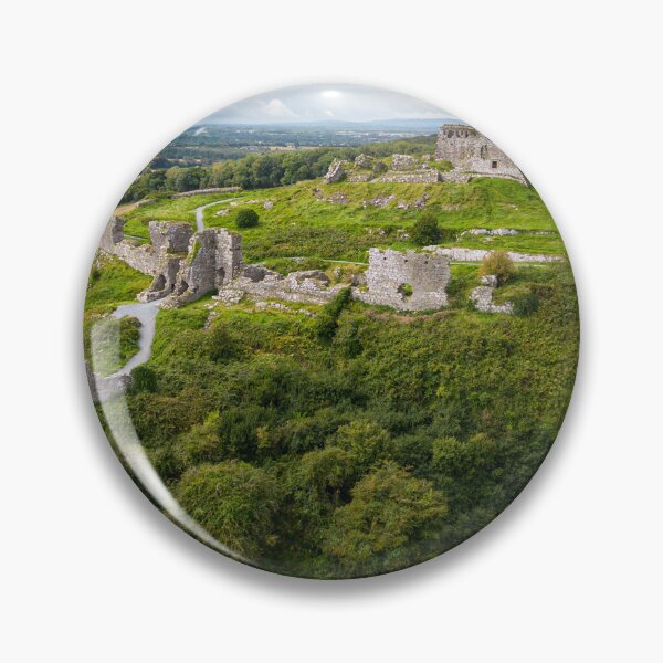 Item preview, Rock of Dunamase from Above – Dramatic Drone View of Ireland’s Ancient Fortress designed and sold by Martindoran.