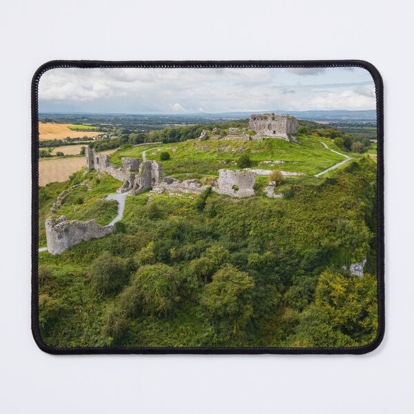 Item preview, Rock of Dunamase from Above – Dramatic Drone View of Ireland’s Ancient Fortress designed and sold by Martindoran.