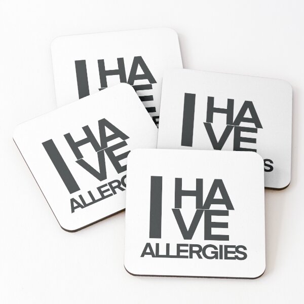 Item preview, I Have Allergies designed and sold by Lavender--Rain.