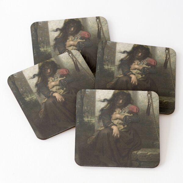 Item preview, Hugues Merle The Lunatic Of Etretat -1871 designed and sold by DONTSPACEAWAY.