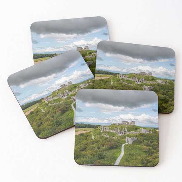 Item preview, Rock of Dunamase from Above – Dramatic Drone View of Ireland’s Ancient Fortress designed and sold by Martindoran.
