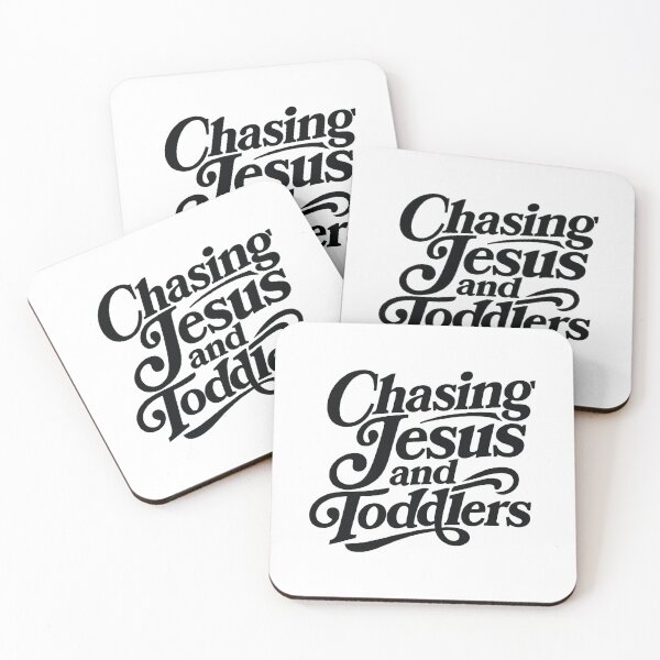 Item preview, Chasing Jesus and Toddlers,Christian Mom designed and sold by CloudyPress.