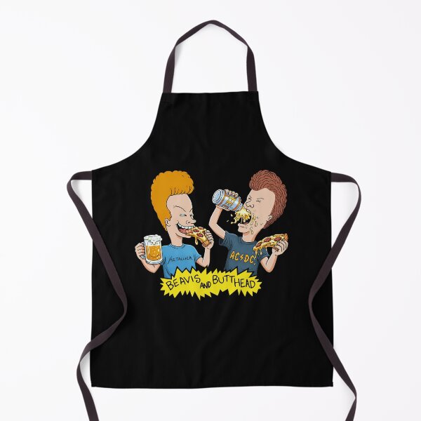 Item preview, Beavis and Butt-Head enjoying pizza and beer designed and sold by Imprearte.