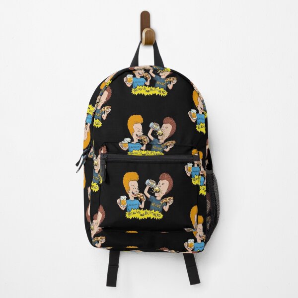 Item preview, Beavis and Butt-Head enjoying pizza and beer designed and sold by Imprearte.