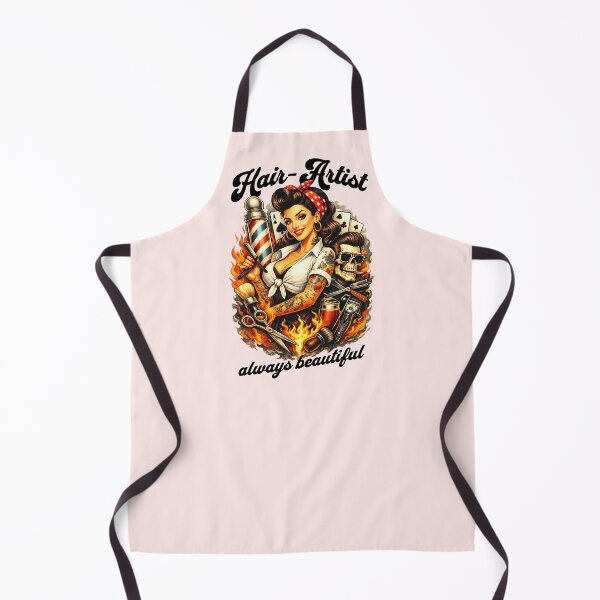 Aperçu de l'œuvre Cheveux - Artiste - toujours magnifique (Version 1) avec lettrage noir créée et vendue par Auralda-T-Shirt.