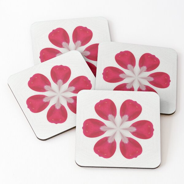 Item preview, Minimalist Red Flower – Clean Floral Design designed and sold by SilentBloomLab.