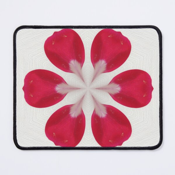 Item preview, Minimalist Red Flower – Clean Floral Design designed and sold by SilentBloomLab.