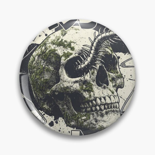Item preview, Centipede Skull Chaos designed and sold by AwesomeBeyondLimits.