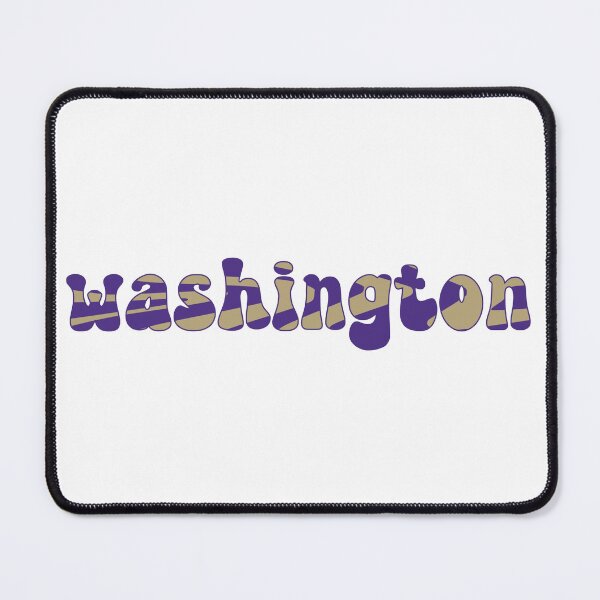 Item preview, University of Washington groovy retro school pride font designed and sold by coffeepolicy.