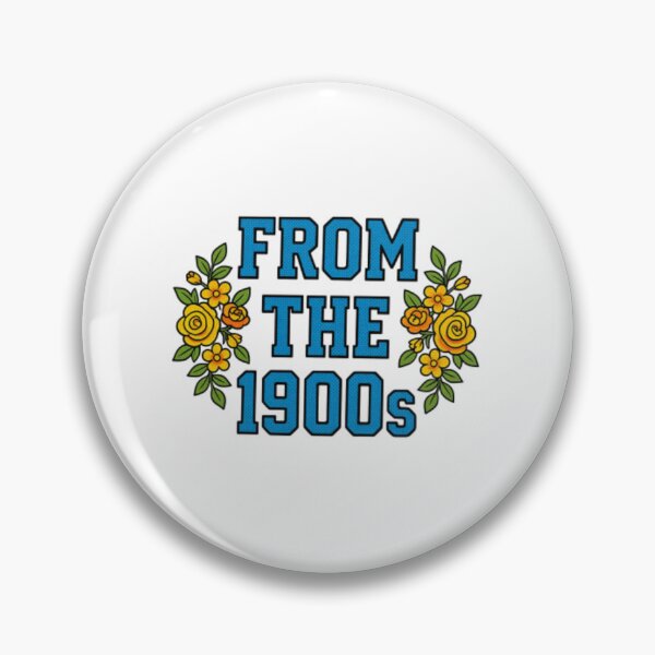 Item preview, From The 1900s Retro Typography — Vintage Floral Aesthetic Illustration designed and sold by Colorful-Garden.
