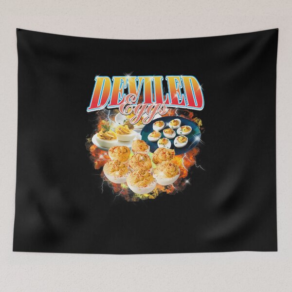 Item preview, Thanksgiving Deviled Eggs Bootleg 90's Rap Rock Vintage designed and sold by PaulTSchafer.
