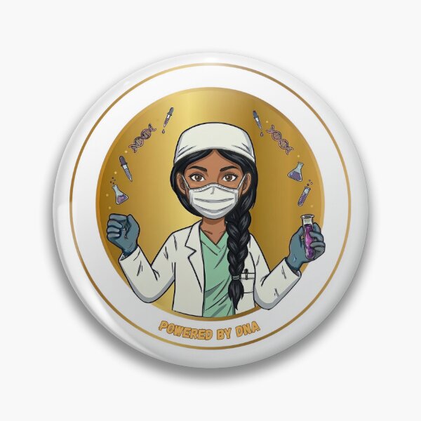 Item preview, Powered by DNA (geneticist) designed and sold by Nurse Eve.