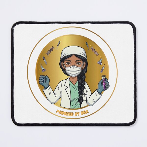Item preview, Powered by DNA (geneticist) designed and sold by Nurse Eve.