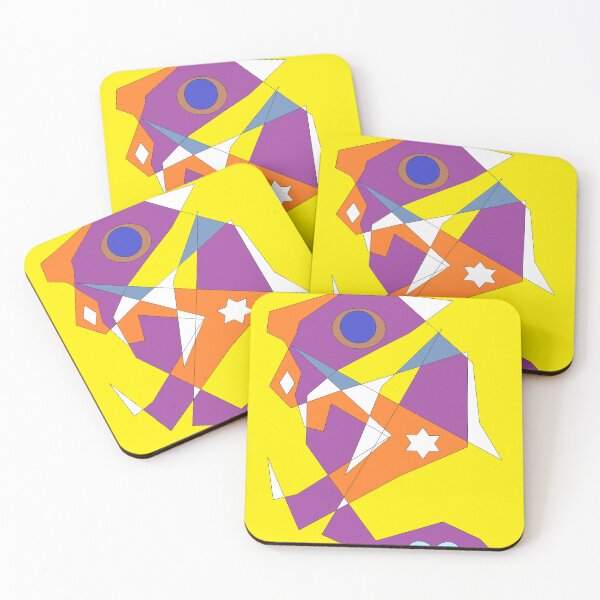 Item preview, Colorful 3D Geometric Abstract Art Design designed and sold by GouravArts.