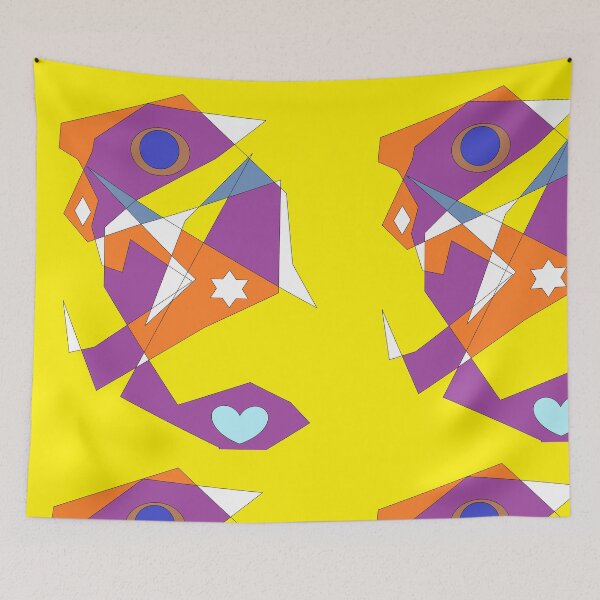 Item preview, Colorful 3D Geometric Abstract Art Design designed and sold by GouravArts.