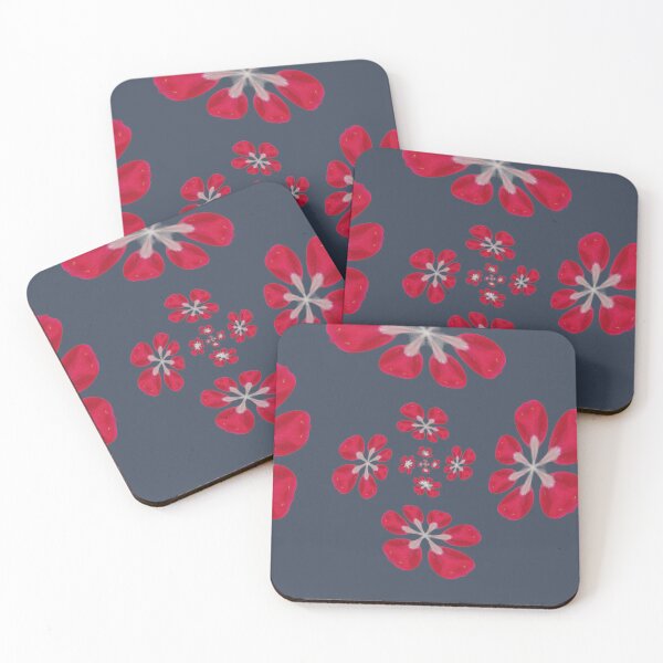 Item preview, Soft Floral Pattern – Red Petal Design designed and sold by SilentBloomLab.