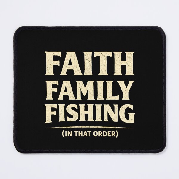 Item preview, Faith Family Fishing Shirt – Christian Fishing Tee Gift for Fishermen designed and sold by WildWonderfulWear.