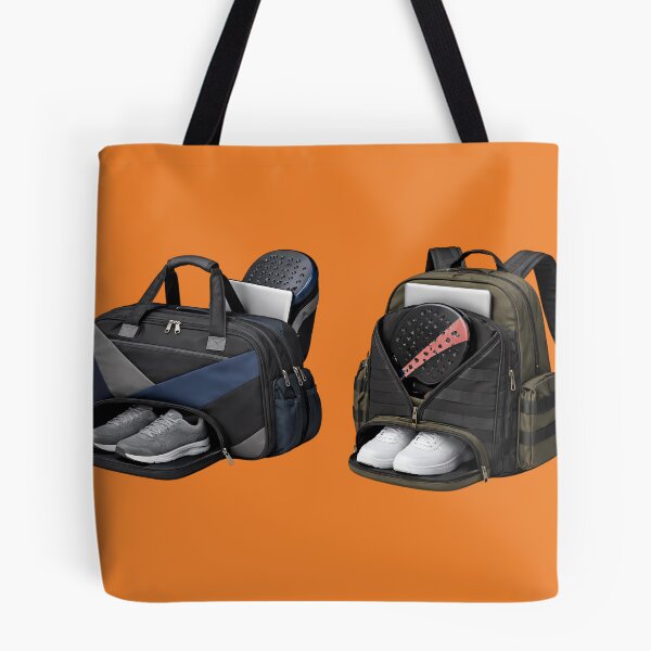 Item preview, Padel Bag Set – Navy Duffle & Tactical Backpack with Racket & Sneakers designed and sold by ticzla95.