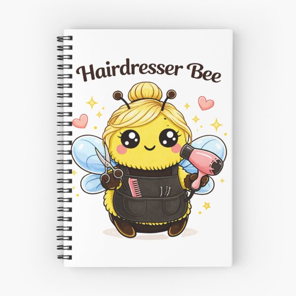 Item preview, Blonde Hairdresser Bee – Cute Kawaii Salon Bee Design | Beauty Lover Gift, Hairstylist Shirt, Bee Kind Aesthetic designed and sold by PurpleJelly.