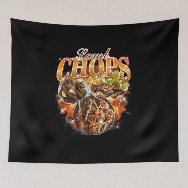 Item preview, Thanksgiving Lamb Chops Bootleg 90's Rap Rock Vintage designed and sold by PaulTSchafer.