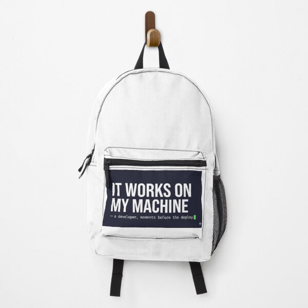 Item preview, It Works On My Machine – Funny Developer T-Shirt Gift for Programmers and Software Engineers designed and sold by Petringo.