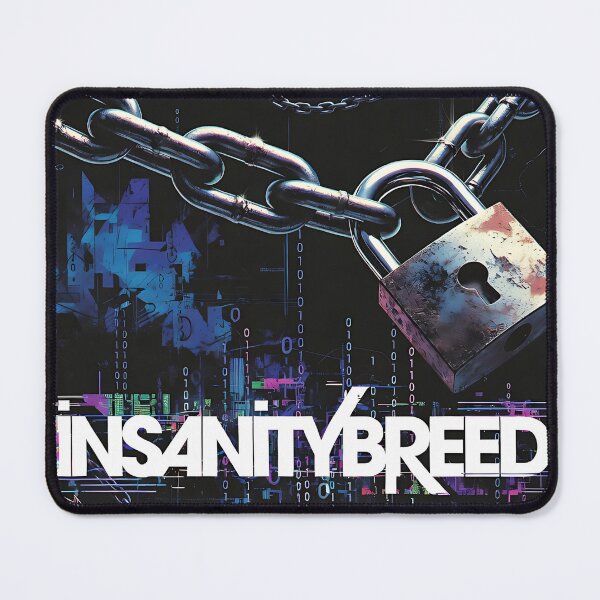 Item preview, Official INSANITYBREED Chained Wolf Cyberpunk Logo designed and sold by INSANITYBREED.