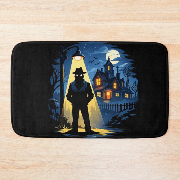 Item preview, Creepy Neighbor Under Streetlight – Mystery Horror  designed and sold by UnicornDreamers.