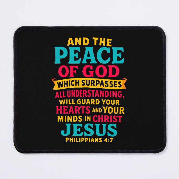 Item preview, Philippians 4:7 The Peace of God Which Surpasses All Under designed and sold by plushism.