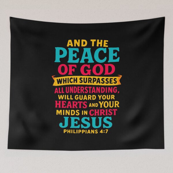 Item preview, Philippians 4:7 The Peace of God Which Surpasses All Under designed and sold by plushism.