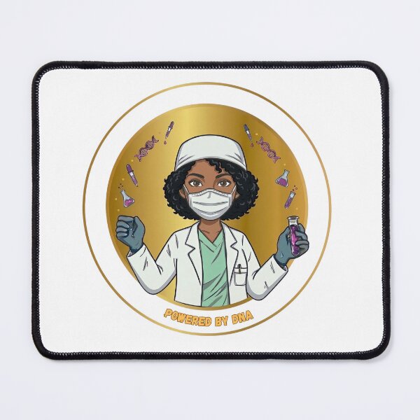 Item preview, Powered by DNA (geneticist) designed and sold by Nurse Eve.