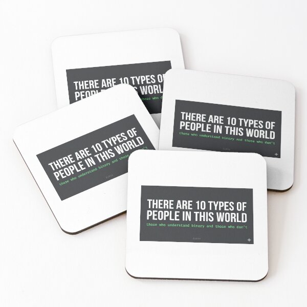 Item preview, There Are 10 Types of People – Funny Binary Joke T-Shirt for Programmers designed and sold by Petringo.