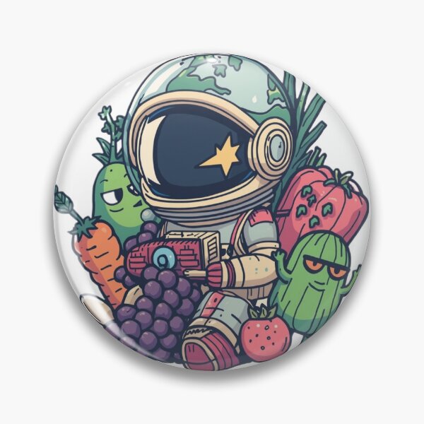 Aperçu de l'œuvre Jardinier cosmique : L'astronaute de la récolte spatiale créée et vendue par Naviora.