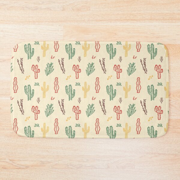 Item preview, Minimal Desert Cactus Pattern Southwest Boho Neutral designed and sold by trajeado14.
