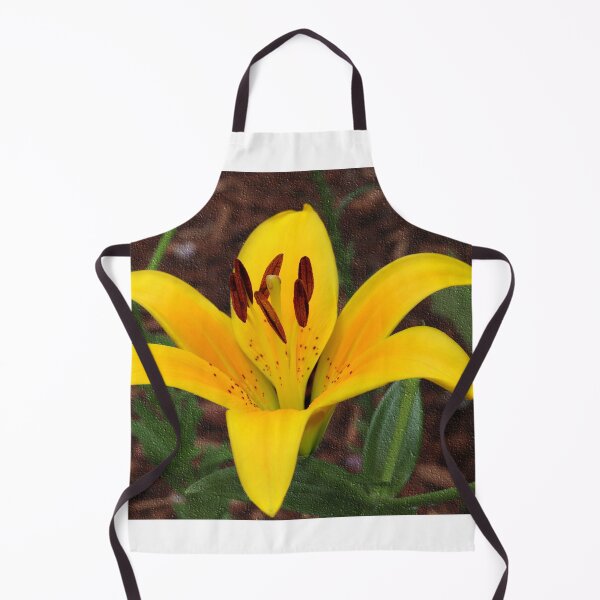 Item preview, Yellow Diamond Lily with Textured Background designed and sold by BostonArcImage.