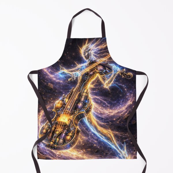 Item preview, Cosmic Violin Entity Playing Universe Energy designed and sold by KnitOfShadoF.