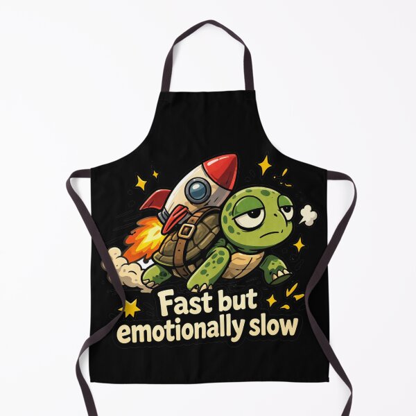 Item preview, Fast but Emotionally Slow Turtle Meme designed and sold by MonkiFlipp.