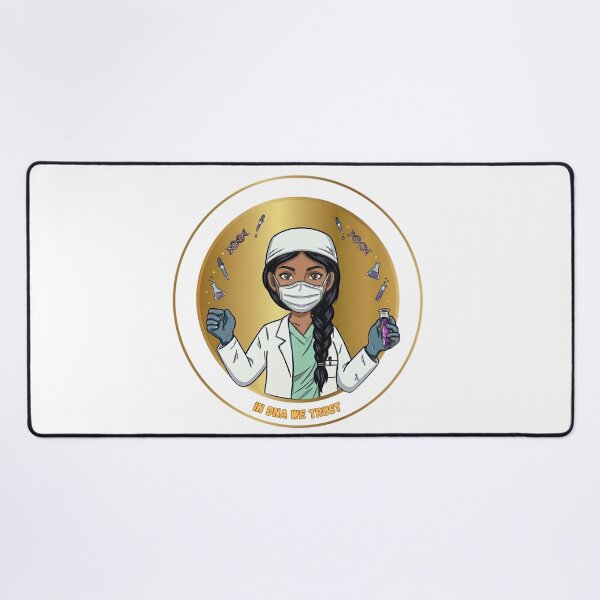 Item preview, In DNA we trust (geneticist) designed and sold by Nurse Eve.