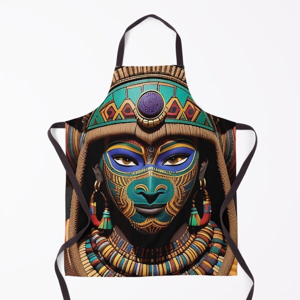 Item preview, Colorful Tribal Portrait designed and sold by Serene Strokes Art.
