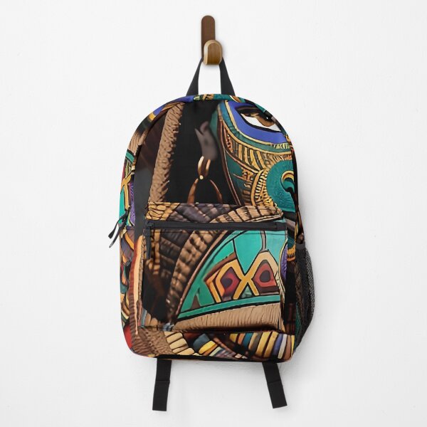 Item preview, Colorful Tribal Portrait designed and sold by Serene Strokes Art.