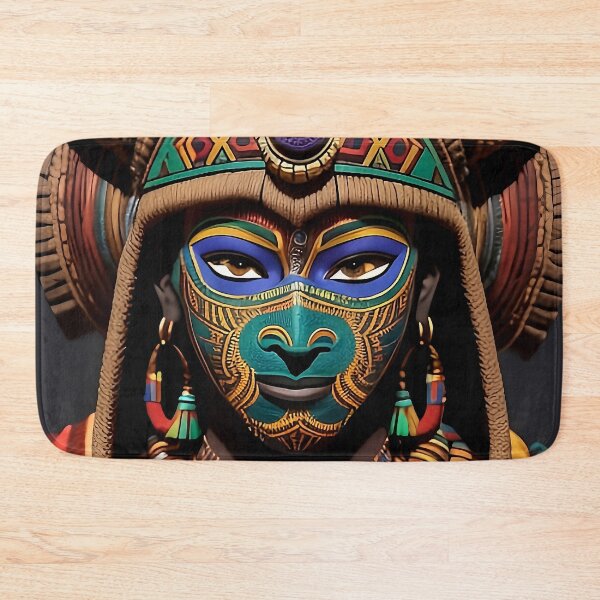 Item preview, Colorful Tribal Portrait designed and sold by Serene Strokes Art.