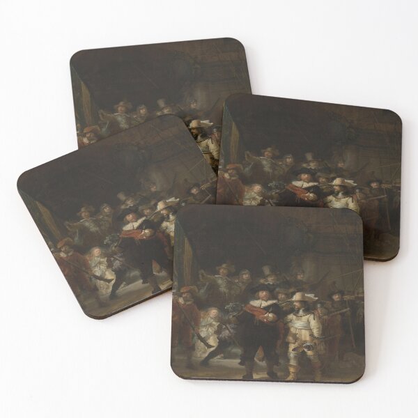 Item preview, The Night Watch by Rembrandt designed and sold by DONTSPACEAWAY.